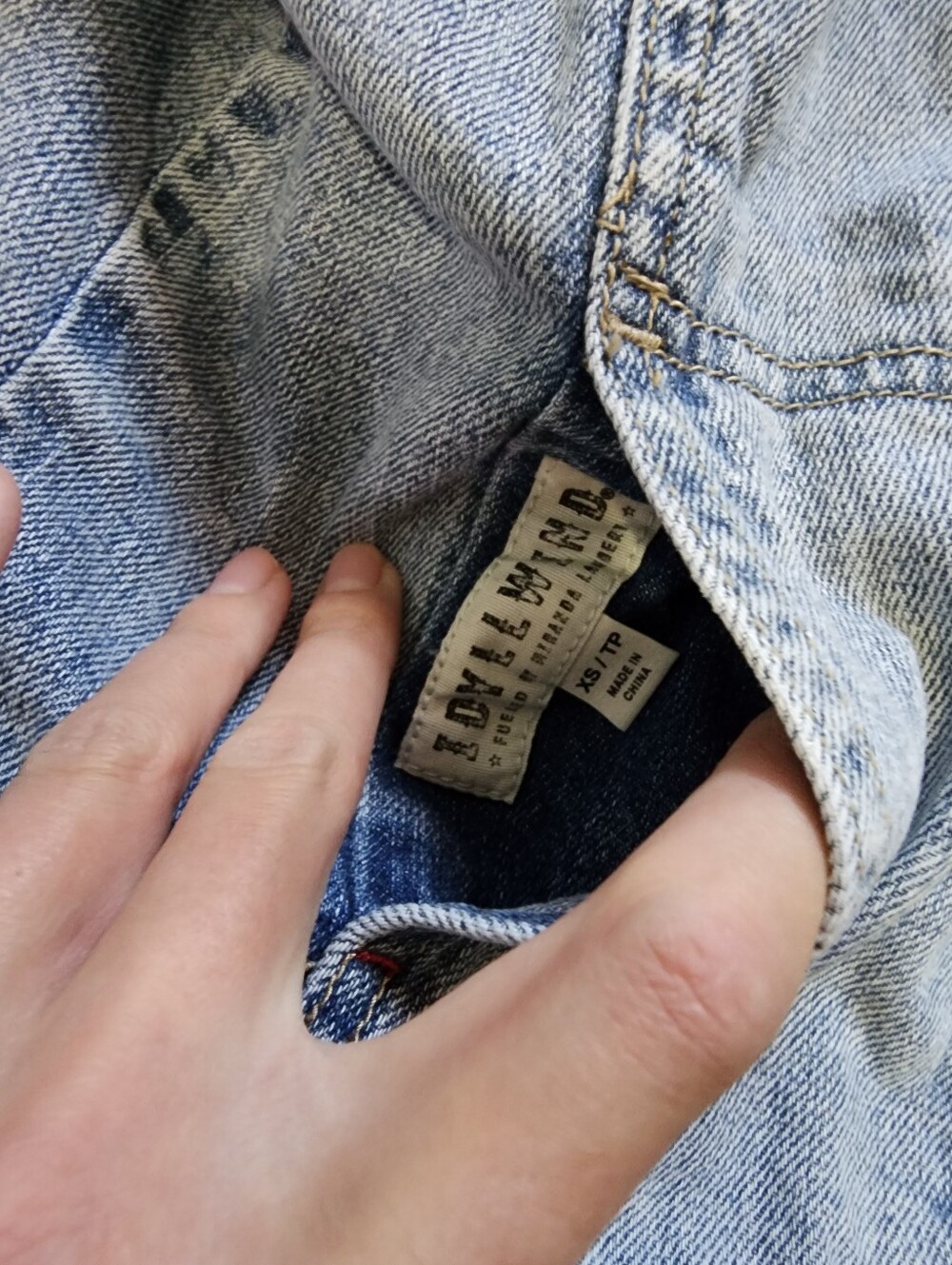 "IDYLLWIND" WOMEN'S REVERSIBLE TRUCKER JACKET - BLUE - Picture 6 of 6
